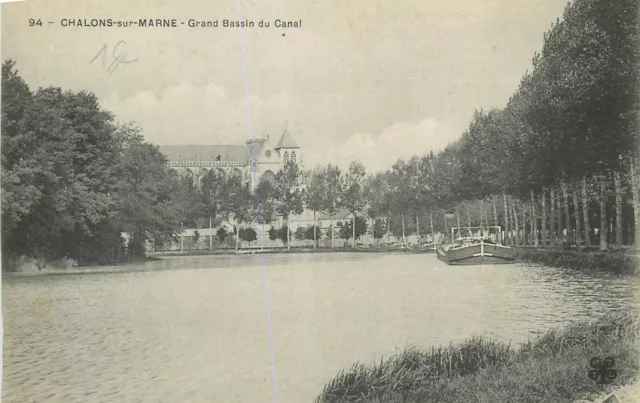 51 CHALONS SUR MARNE le grand basin