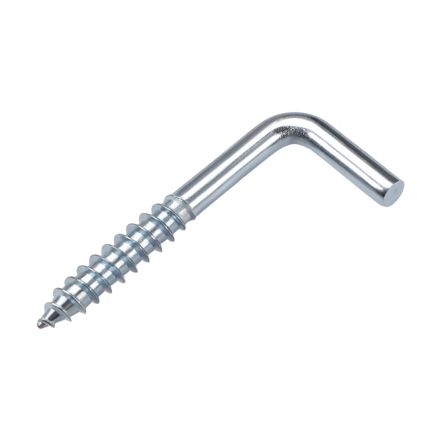 1.3" Ceiling Hooks Cup Hook Screw-in Hanger for Indoor and Outdoor Use 50pcs