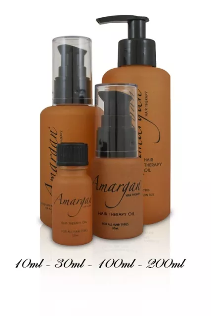 Amargan Oil - Hair Therapy Oil - Professional Treatment - Moroccan Argan Oil