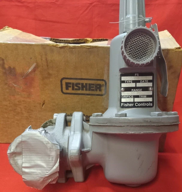 FISHER CONTROLS PRESSURE Reducing Valve 1" Female Npt 11G Thread Ct