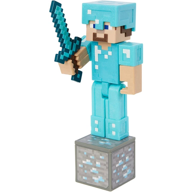 Minecraft – Figurine Villageois Forgeron Articulée – Accessoires Inclus – Dès 3 Ans – Collection
