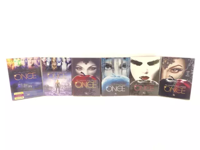 Once Upon a Time: The Complete Seasons 1-6 [1 2 3 4 5 6] (DVD, 2017 30-Disc Set)