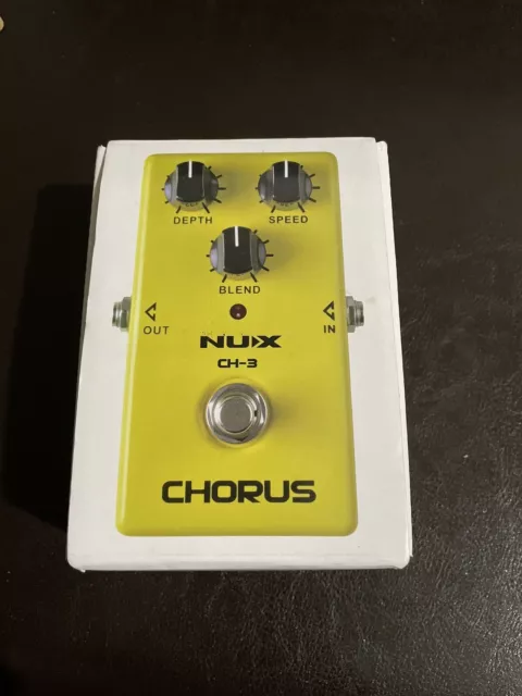 NUX CH-3 Analog Chorus Guitar Effects Pedal