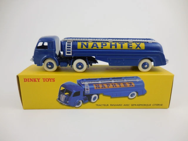 Jouet ancien tracteur et sa remorque mécanique. Marque KDN Métal