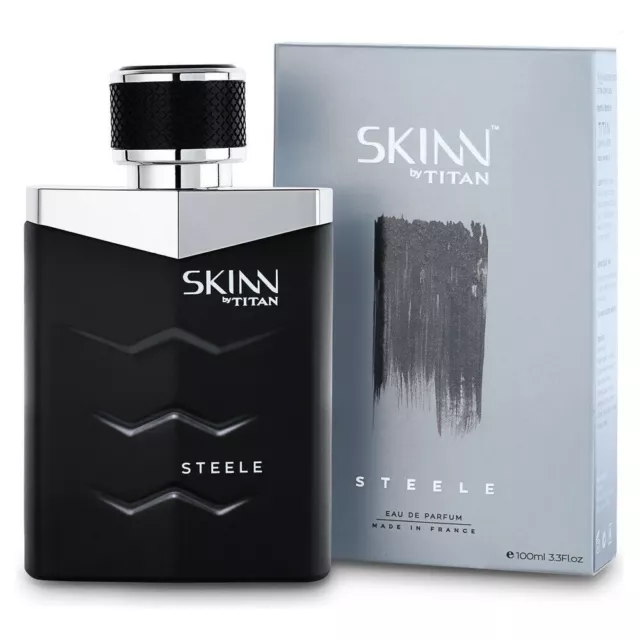 Skinn By TITAN Steele Fragancia Líquida Para Hombre 100 ML