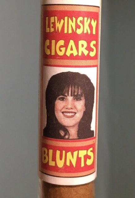 Clinton Era Novelty Cigar Humor Historic Political Lewinsky