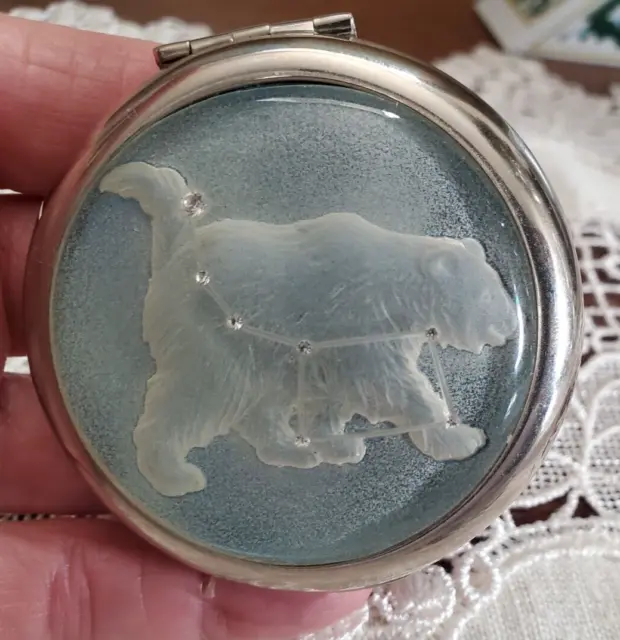 Estee Lauder Constellation Powder Compact North Star Bear With Powder