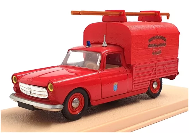 Eligor 1/43 Scale 1162 - 1964 Peugeot 404 Camionnette Pompiers Du Loiret - Red