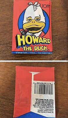 Howard the Duck Vintage SEALED Trading Cards Single Wax Pack 1986 Topps Movie