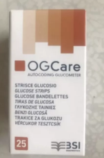 Ogcare 25 Strisce Reattive Og Care