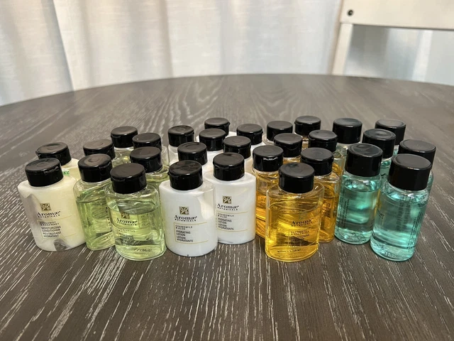 Champú acondicionador de ducha gel tamaño de viaje Aromae Botanicals enjuague bucal