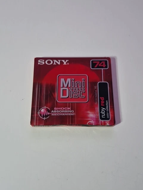MiniDisc Sony 80 Minutes – Neuf Sous Blister – MD Vierge Pour Collection