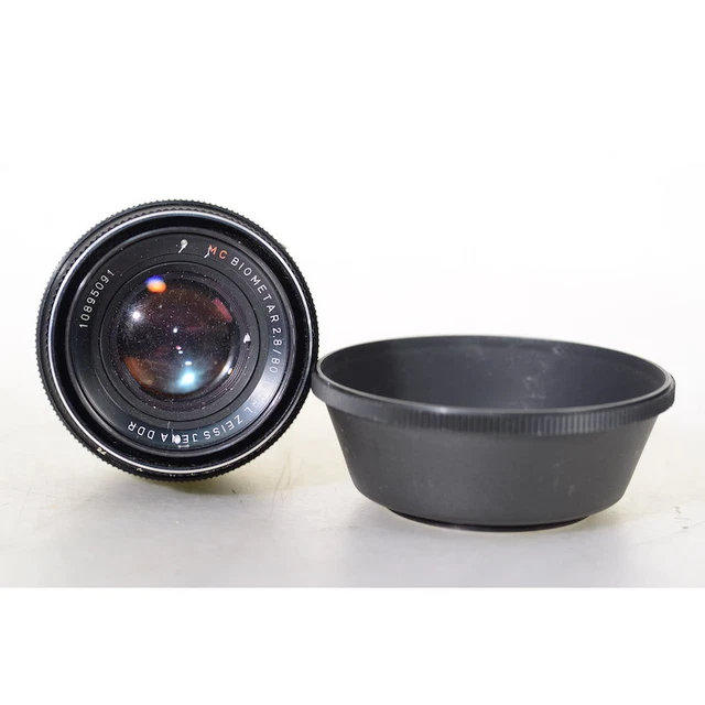 ZEISS-JENA BIOMETAR MC 80mm 1:2.8 pour Pentacon Six/ Exakta 66 - 2,8/80