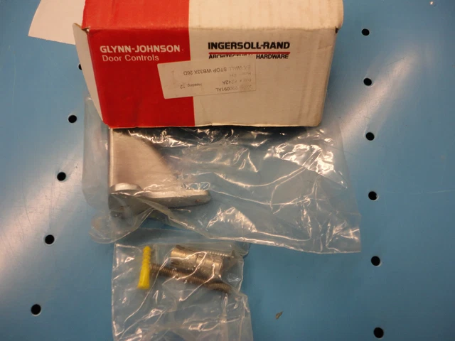 New, Free Ship, Glynn-Johnson, Door Stop, WB33X Wall Stop, Aluminum