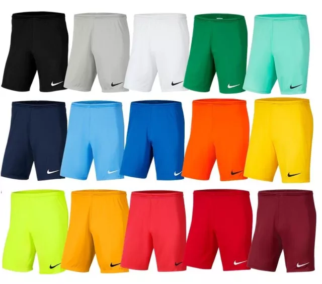 Nike Park Mens Dri-Fit Shorts Sports Gym Football Training Running Short S-XXL