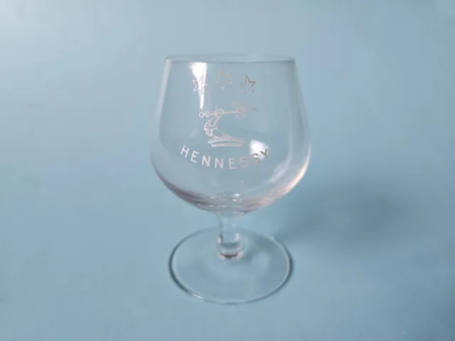 Hennessy Small Stemmed 3oz Cordial Liquor Snifter Glasses Logo Set Of 8 Barware 3