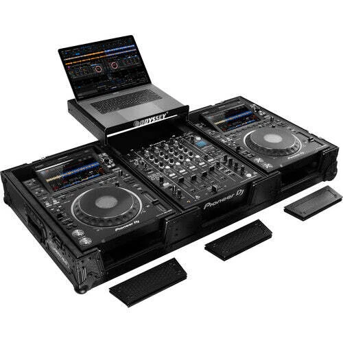 Odyssey Industrial Board Glide Style Case Fits Most 12" DJ Mixers