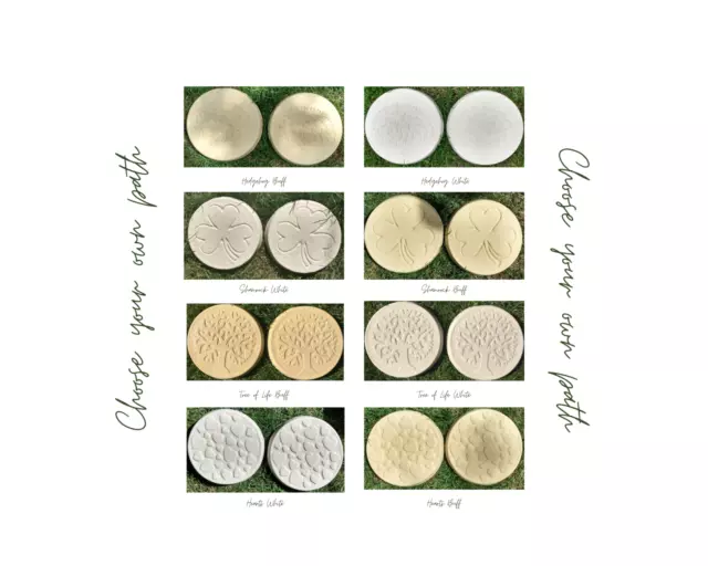 Stepping Stones - Various Designs - Choose your own Path - Packs of 2