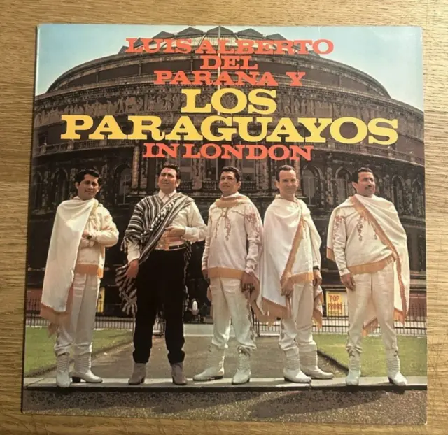 LP - Luis Alberto del Parana y Los Paraguayos – In London - Salsa - 1970