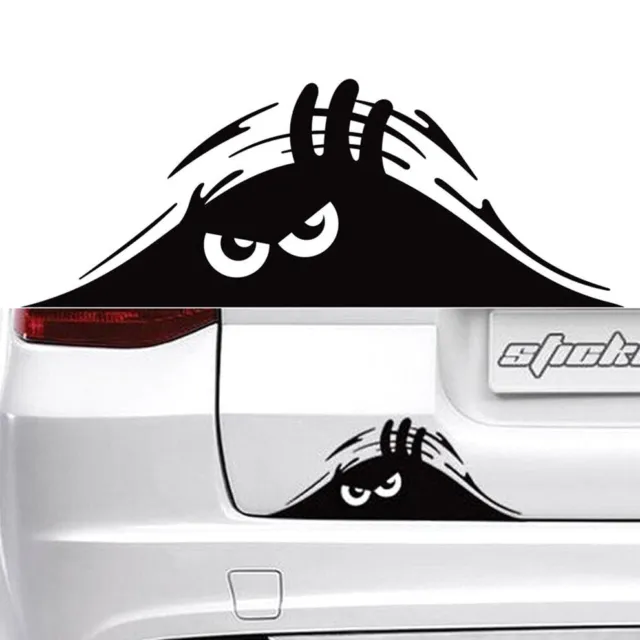 Carina decalcomania vinile impermeabile Peeking Monster Sticker per auto/casa