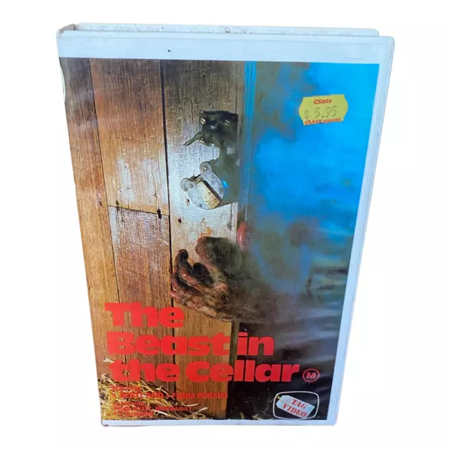 The Beast in the Cellar VHS - Video Cassette Tape/Horror/AUS/PAL/M/Vintage