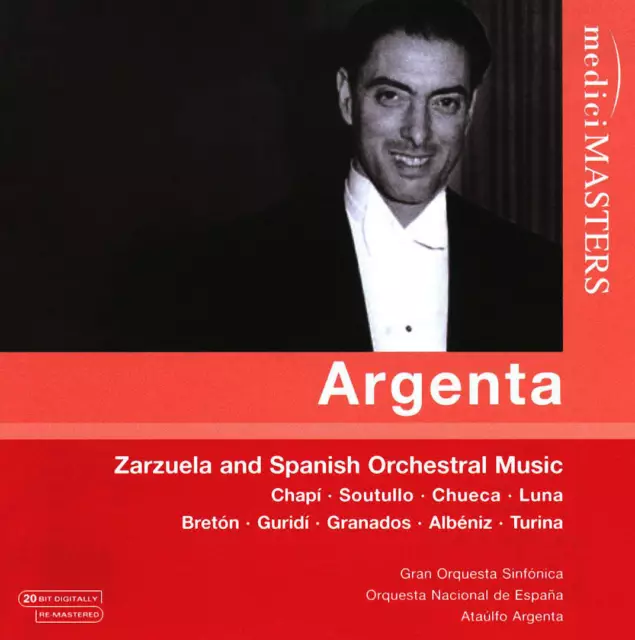 Zarzuela & Spanish Orchestral Music New Cd