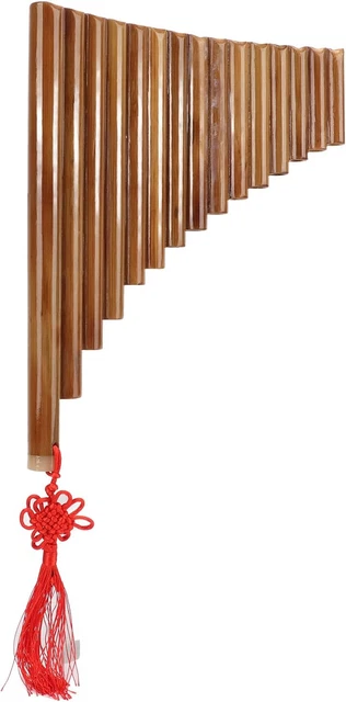 FLAUTO DI PAN Bambù 15 Tubi Strumento Musicale Tradizionale Cinese Tono Sol Per EUR 73,99 - IT - 4