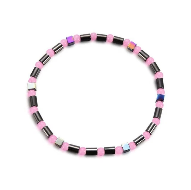 Bracciale Salute Magnetico Rosa Caviglia Stella Bracciale Artrite Cooper Sollievo Dolore