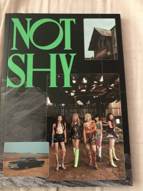 Itzy Not Shy Album Green Version Kpop