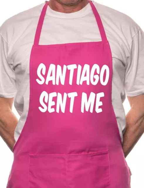 Impractical Jokers Santiago Sent Me BBQ Cooking Funny Novelty Apron