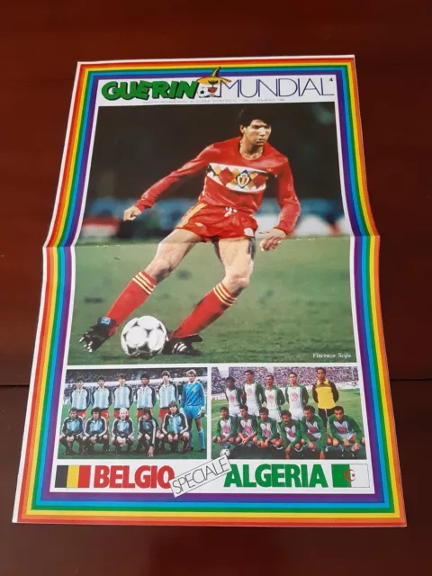 Guerin Mundial 1986- Belgio Algeria Vincenzo Scifo