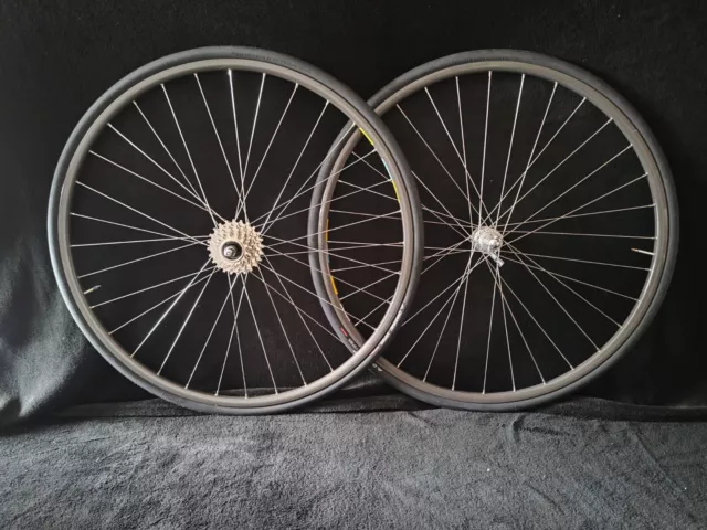 Mavic open 4CD (SSC)wheelset roue assistance MAVIC(Pro) 7sp (tire/pneu)32holes