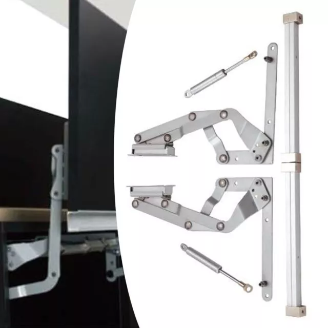 Cabinet Door Vertical Swing Lift Up Stay Pneumatic Arm Kitchen Mechanism Hinges