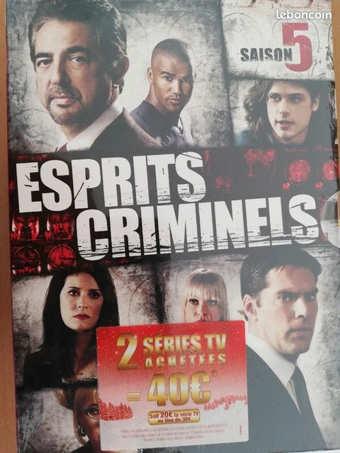 5 saisons DVD Esprits criminels......