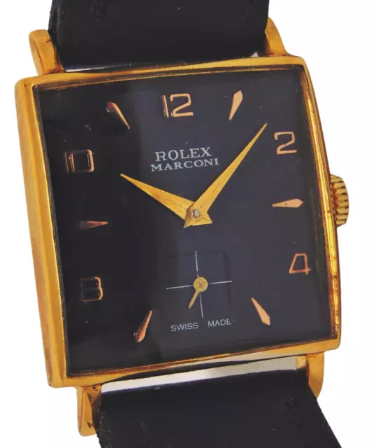 Rolex on sale quadrato vintage