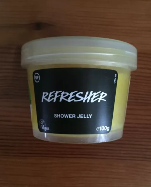NUEVO SIN USAR Lush REFRESHER limón ducha jalea 100g Vegano RARO DESCONTINUADO