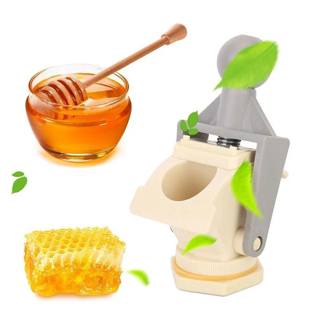 Robinet De Soutirage Miel (honey Gate) En Plastique Orange - Avec Vis Inox, Pour Seau D'apiculture
