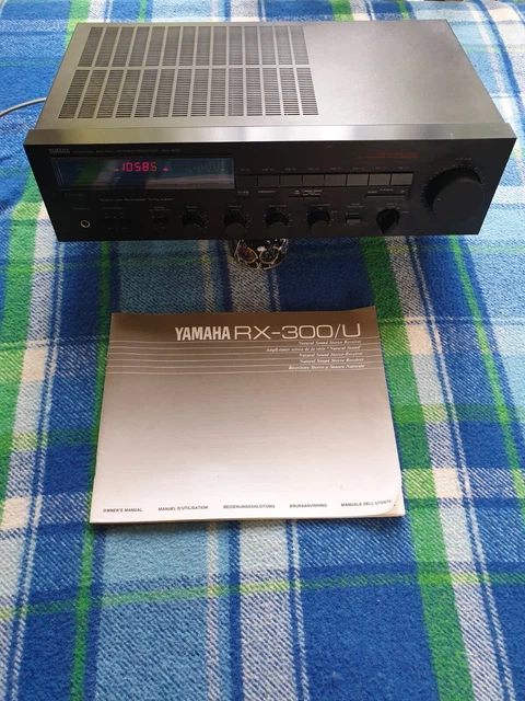 Yamaha Rx300 YAMAHA RX-300U NATURAL Sound Stereo Receiver; Tested Made in Japan ...