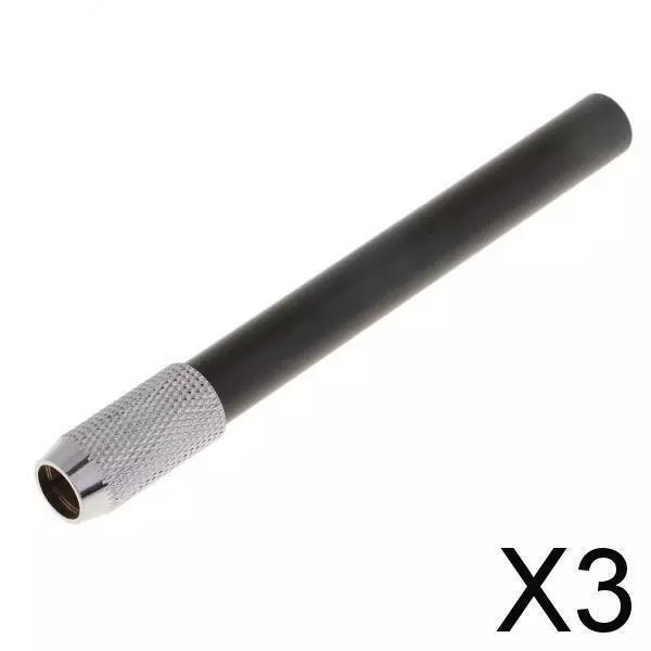 3X 1 Stück Metallgriff Bleistift Extender Halter Bleistift Verlängerungs