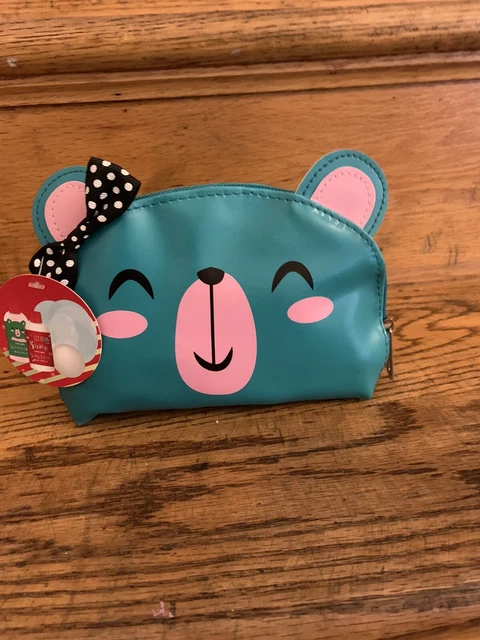 Oso Cosméticos Maquillaje Bolsa Caramelos Baño de Manzana Loción Corporal Productos Juego de Regalo