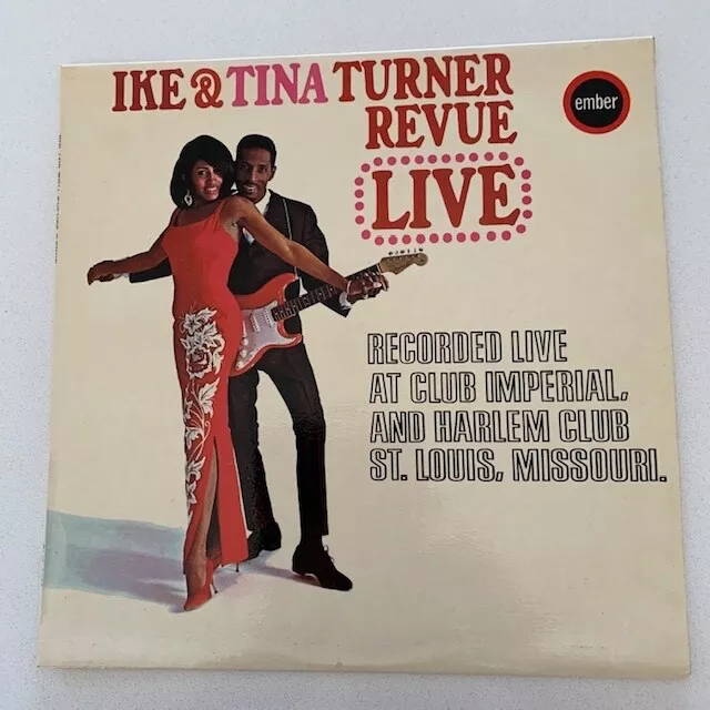 IKE AND TINA TURNER - REVUE LIVE At Club Imperial and Harlem Club 1966 EMB 3368