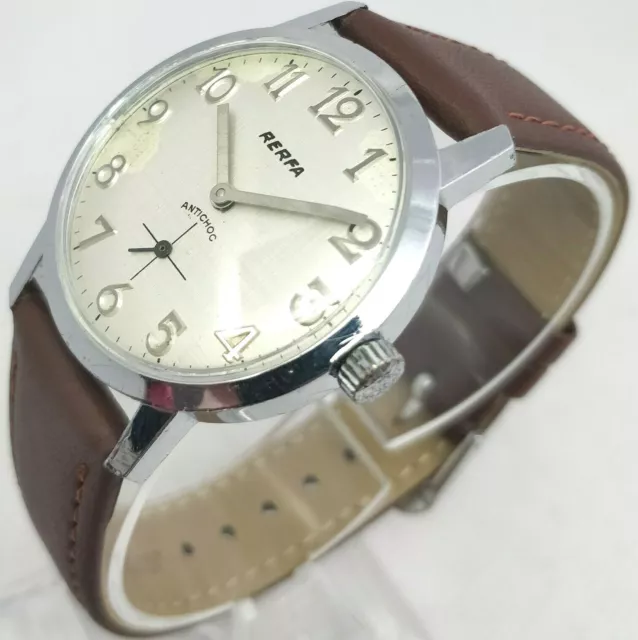 Rerfa Mécanique Lorsa 238 - circa 1960 Lebrocantheure Montre Vintage Watch