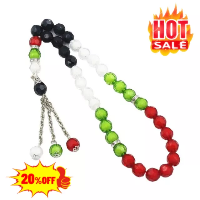 Glass Beads With Wicked Eyelet Beads And Elastic Cord - Temu