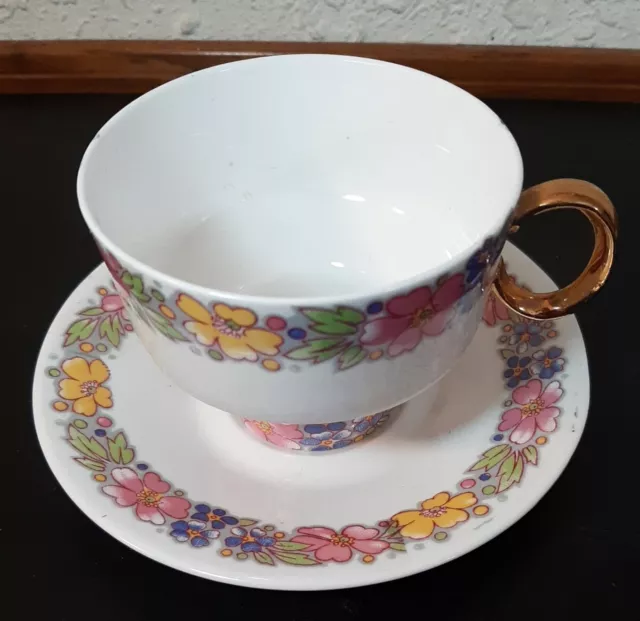 Juego de taza de té y platillo Dorchester Bone China 3