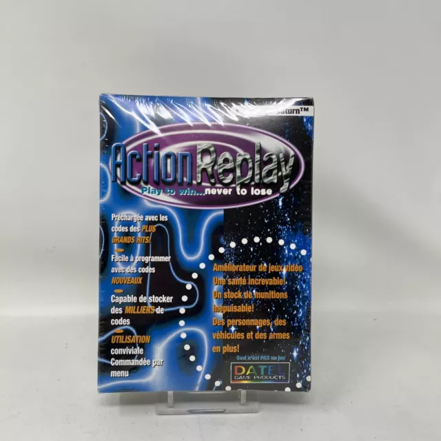 Action Replay Sega Saturn Datel Game Product Neuf Sous Blister