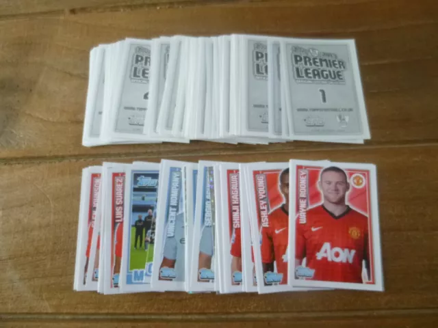 Topps Premier League 2013 Football Stickers - no's 1-200 - Pick Your Stickers!