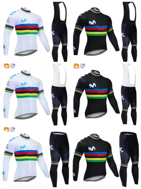 equipacion invierno movistar maillot culotte mtb ciclismo btt