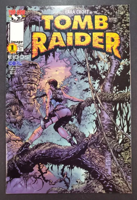 Tomb Raider # 1 1st Solo Title David Finch Cover Image/Top Cow Comics 1999