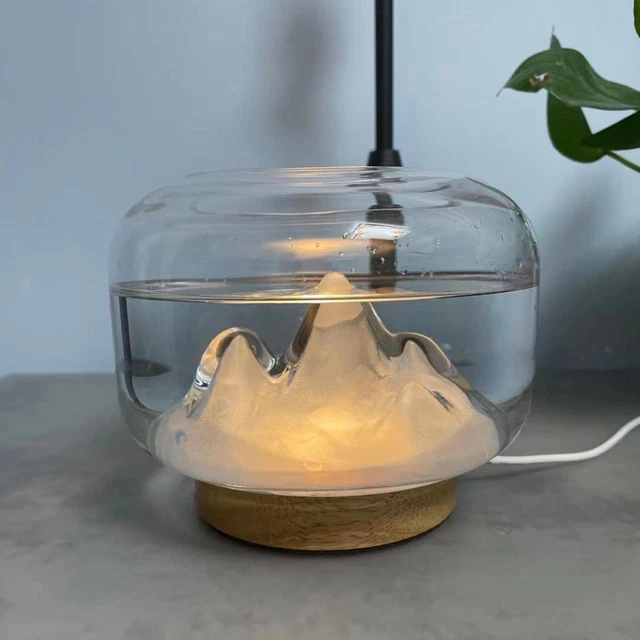 Clear Fish  Base Aquarium Tank Small Betta Adjustable for Home