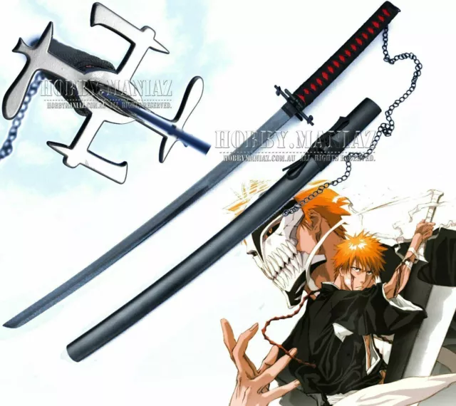 Bleach kurosaki Ichigo Tensa Bankai Face Mask Cosplay Halloween Mask Helmet  Prop